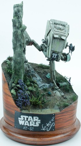 Star wars modell mit - star, at-st